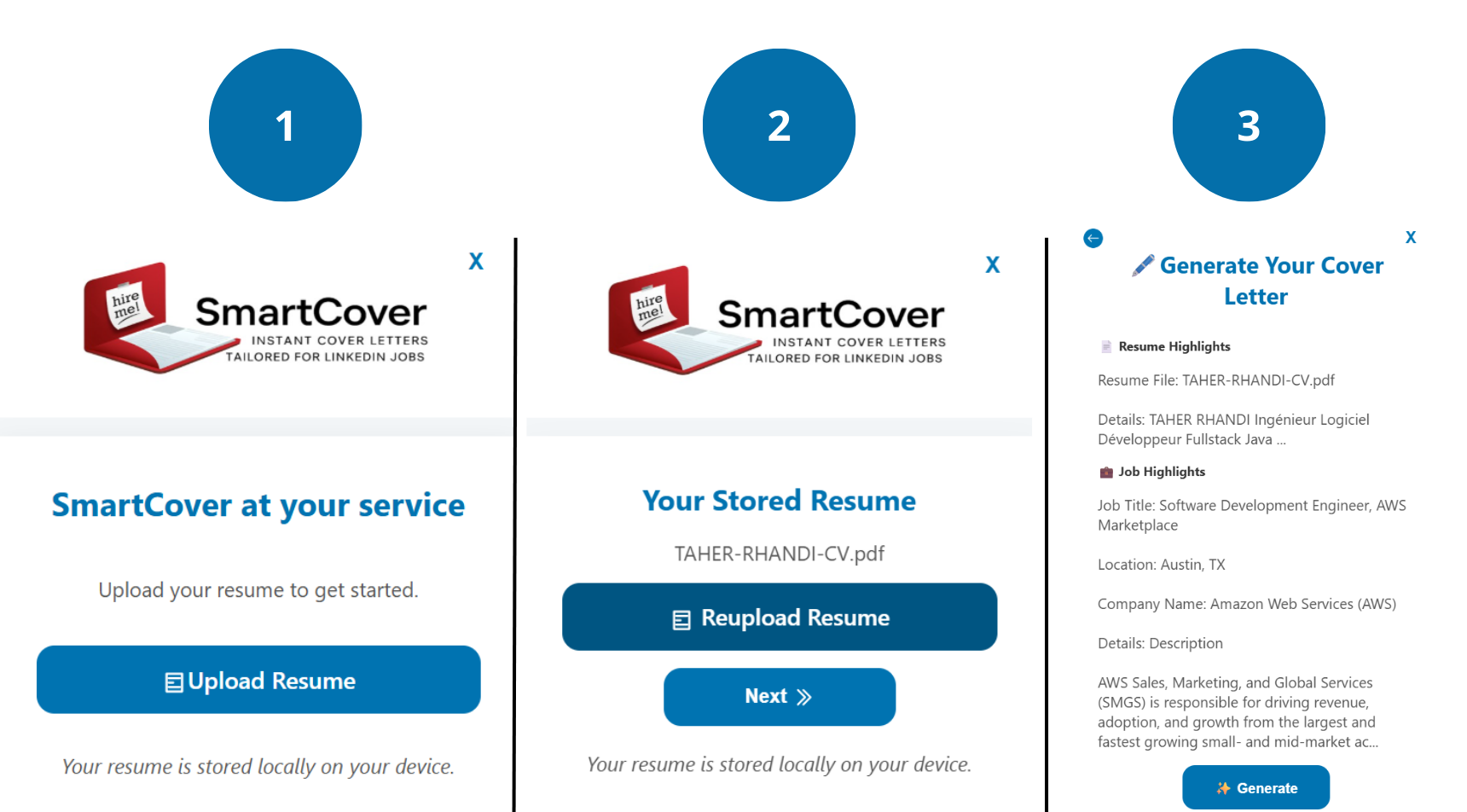 Job Page Integration
